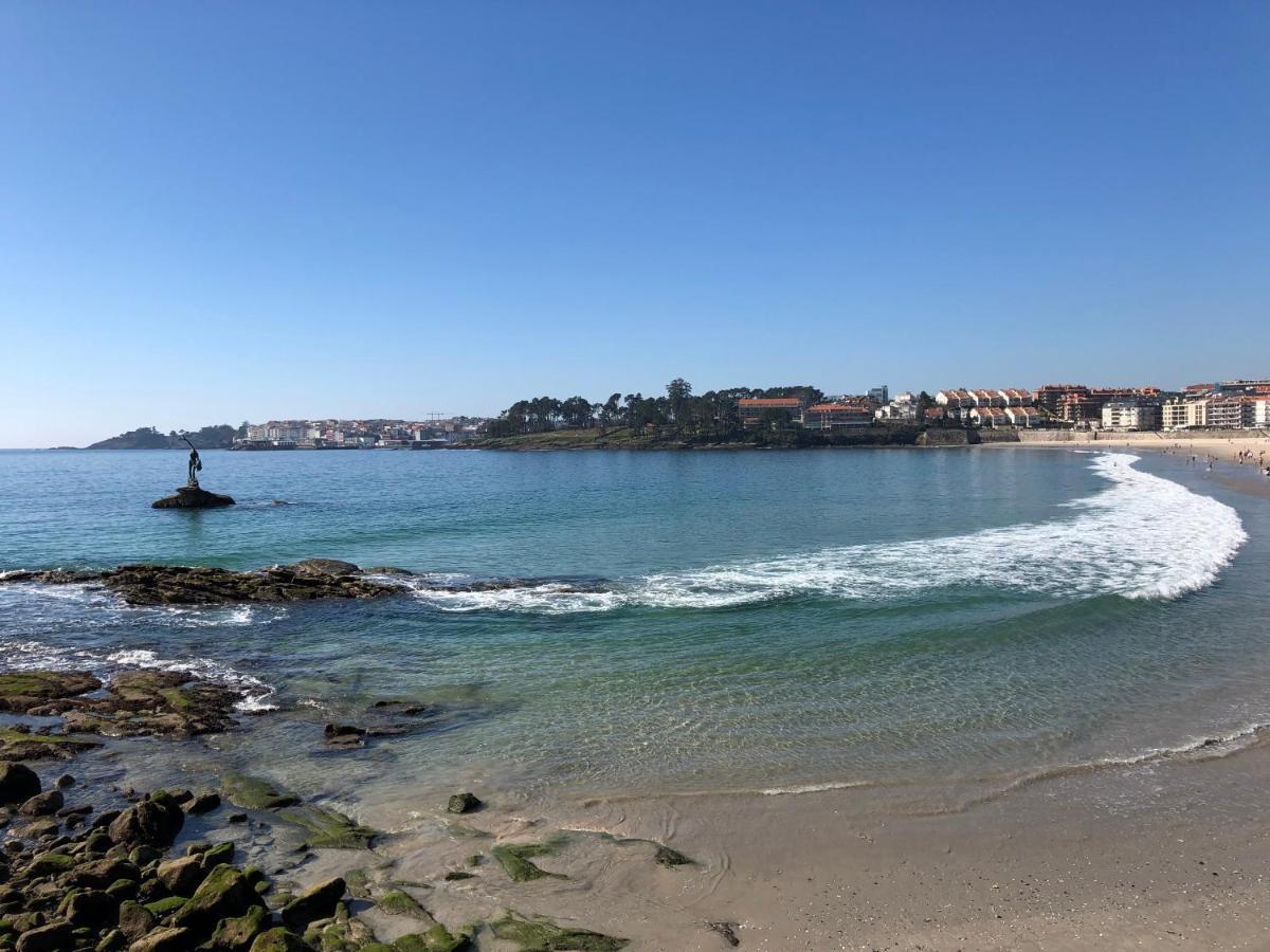 Apartament Desconectaengalicia Castelao, 50M Playa Silgar Sanxenxo Zewnętrze zdjęcie